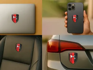 Citroen Autoaufkleber Universal Stern Minimalistisch